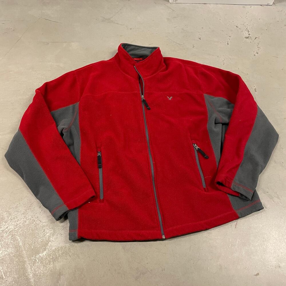 vintage y2k American eagle fleece jacket